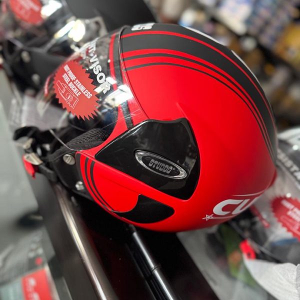 CASQUE STUDDS CUB D4 ROUGE