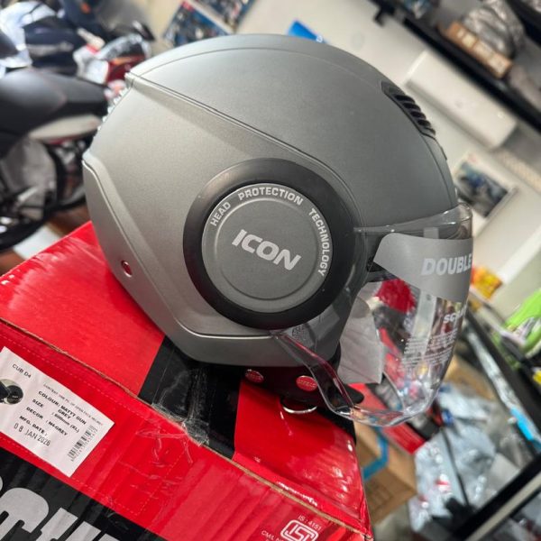 CASQUE STUDDS ICON GRIS