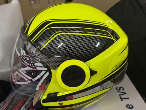 CASQUE SMQ COULEUR JAUNE