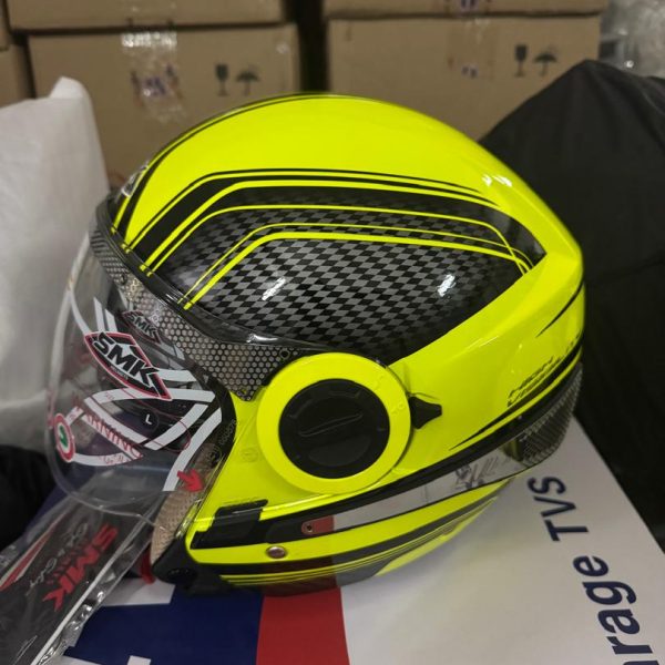CASQUE SMQ COULEUR JAUNE