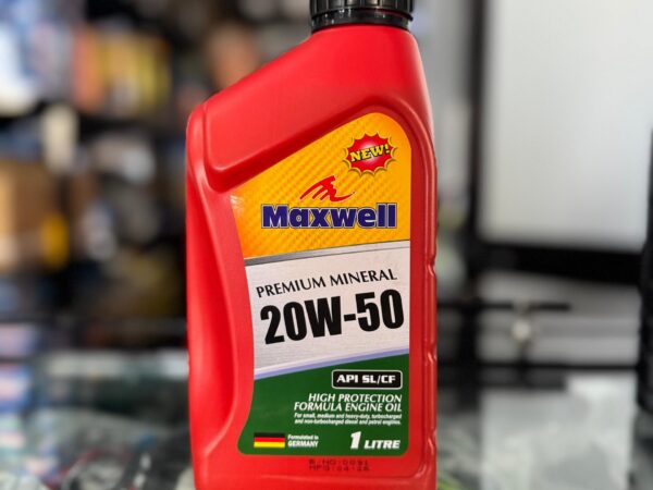 Maxwell Premium Mineral 20W-50